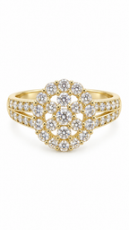10 KT ANILLOS DE MUJER