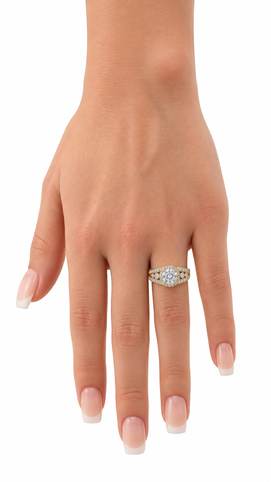 10 KT ANILLOS DE MUJER