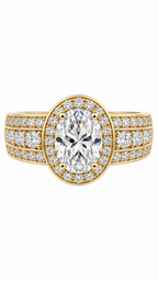 10 KT ANILLOS DE MUJER