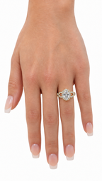 10 KT ANILLOS DE MUJER