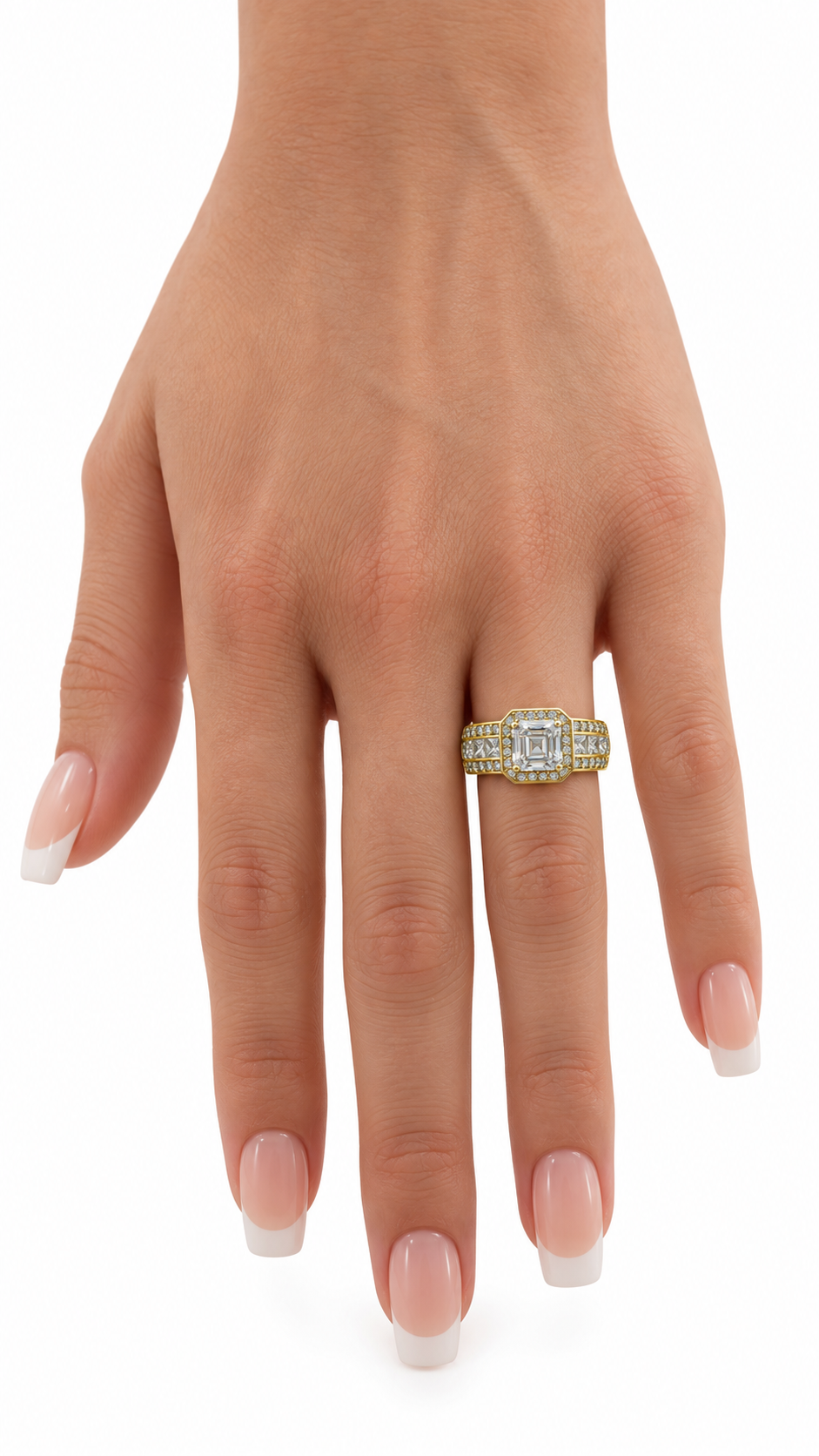 10 KT ANILLOS DE MUJER
