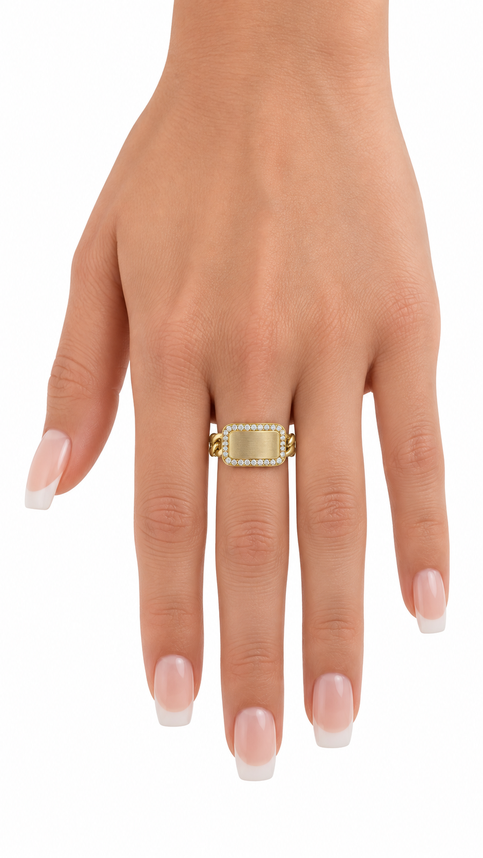 10 KT ANILLOS DE MUJER