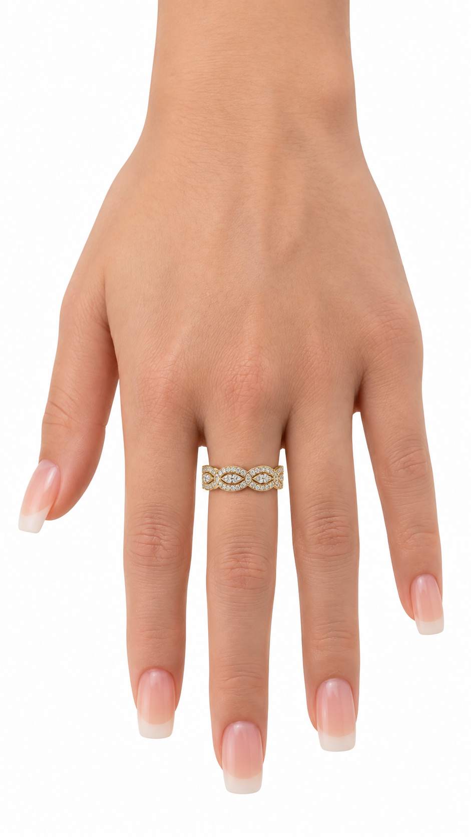 10 KT ANILLOS DE MUJER