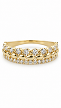 10 KT ANILLOS DE MUJER