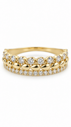 10 KT ANILLOS DE MUJER