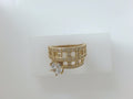 10k Yellow Gold Woman's Wedding Ring 6.5g