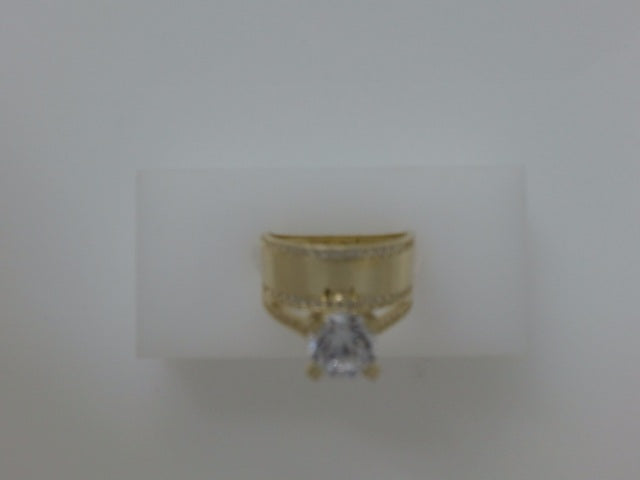 10k Yellow Gold Woman's Wedding Ring 4.5g