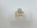 10k Yellow Gold Woman's Wedding Ring 4.7g