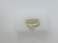 10k Yellow Gold Woman's Wedding Ring 3.8g