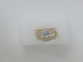 10k Yellow Gold Woman's Wedding Ring 4.1g