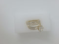 10k Yellow Gold Woman's Wedding Ring 3.7g