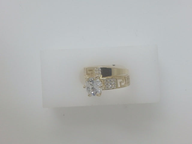 10k Yellow Gold Woman's Wedding Ring 3.8g