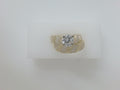 10k Yellow Gold Woman's Wedding Ring 4.6g