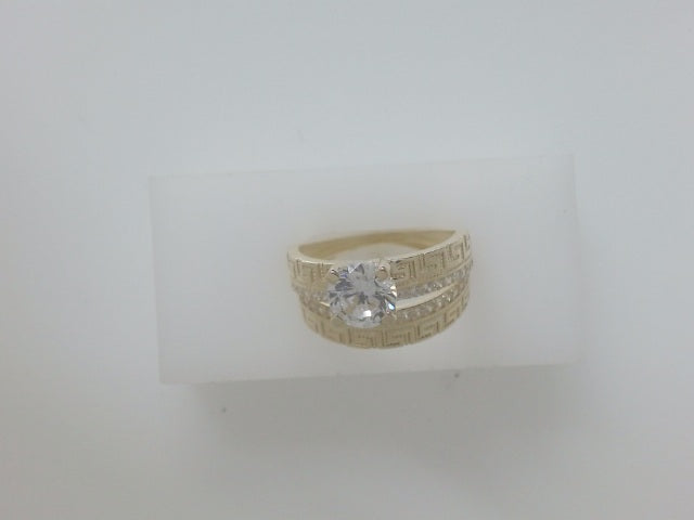 10k Yellow Gold Woman's Wedding Ring 4.4g