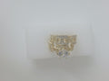 10k Yellow Gold Woman's Wedding Ring 4.6g