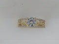 10k Yellow Gold Woman's Wedding Ring 3.2g
