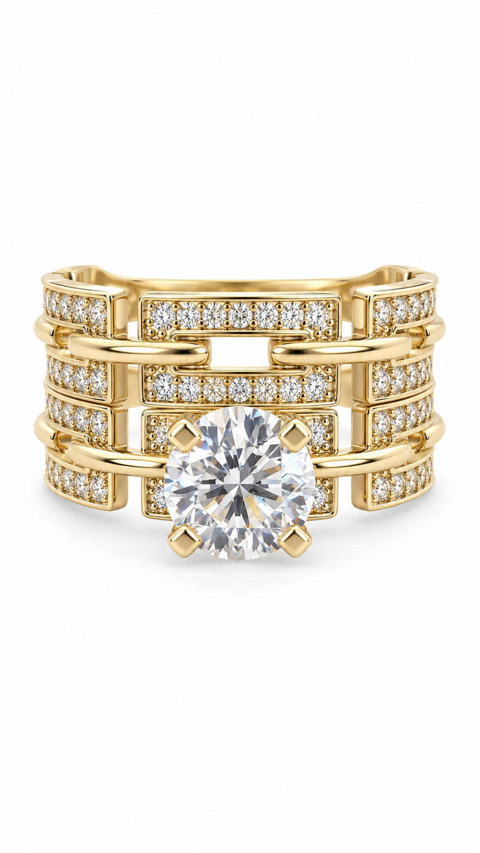 10 KT ANILLOS DE COMPROMISO DE MUJER