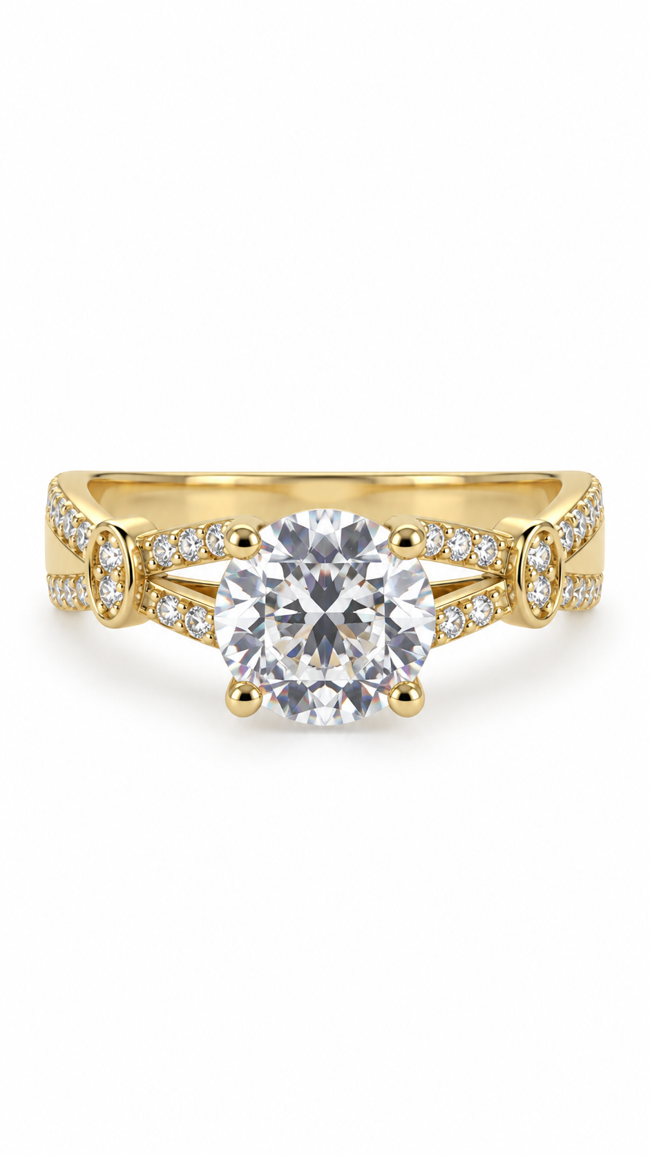 10 KT ANILLOS DE COMPROMISO DE MUJER