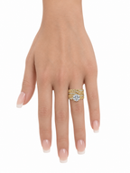 10 KT ANILLOS DE COMPROMISO DE MUJER
