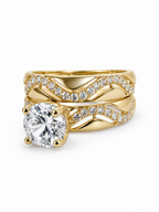 10 KT ANILLOS DE COMPROMISO DE MUJER