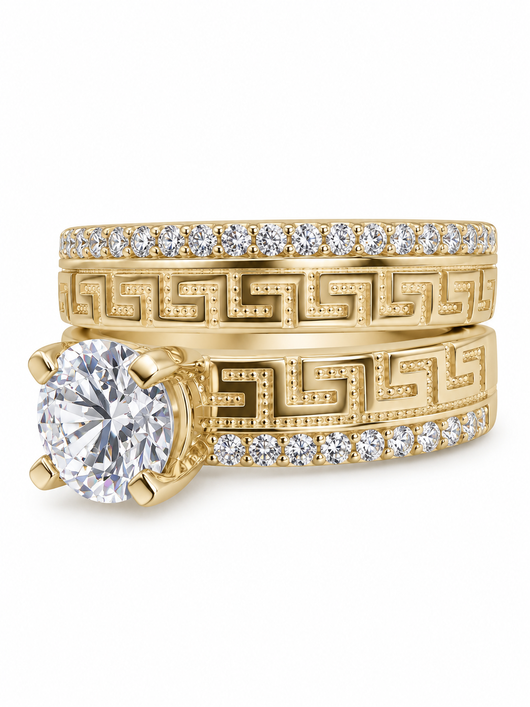 10 KT ANILLOS DE COMPROMISO DE MUJER