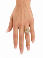10 KT ANILLOS DE COMPROMISO DE MUJER