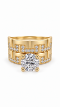 10 KT ANILLOS DE COMPROMISO DE MUJER