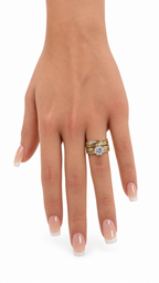 10 KT ANILLOS DE COMPROMISO DE MUJER