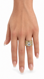 10 KT ANILLOS DE COMPROMISO DE MUJER