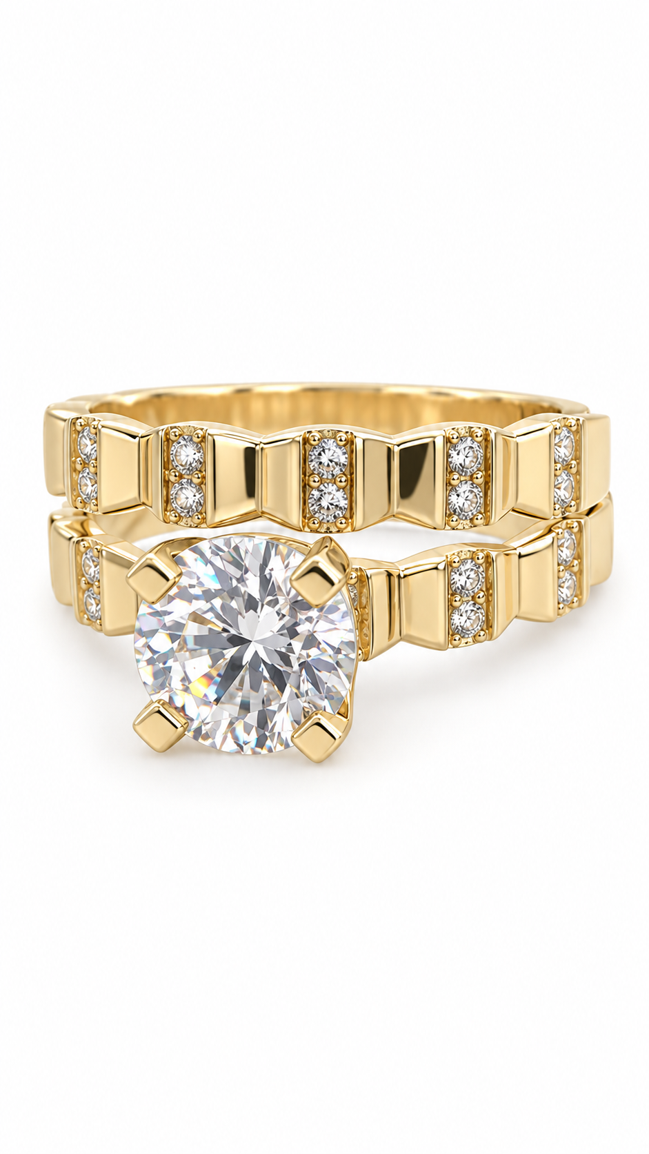 10 KT ANILLOS DE COMPROMISO DE MUJER