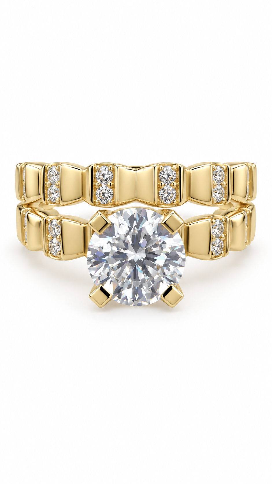 10 KT ANILLOS DE COMPROMISO DE MUJER