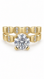 10 KT ANILLOS DE COMPROMISO DE MUJER
