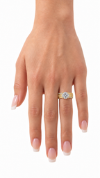 10 KT ANILLOS DE COMPROMISO DE MUJER