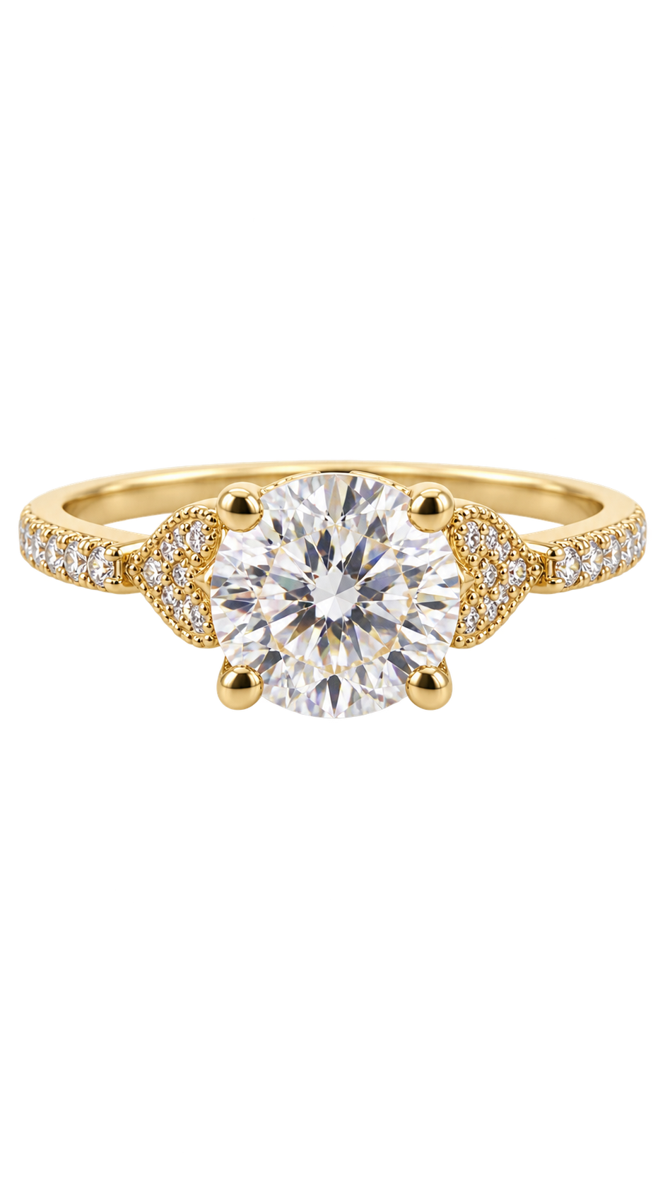 10 KT ANILLOS DE COMPROMISO DE MUJER