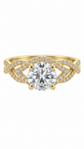 10 KT ANILLOS DE COMPROMISO DE MUJER