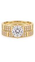 10 KT ANILLOS DE COMPROMISO DE MUJER