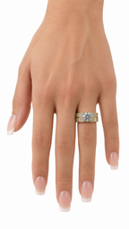 10 KT ANILLOS DE COMPROMISO DE MUJER