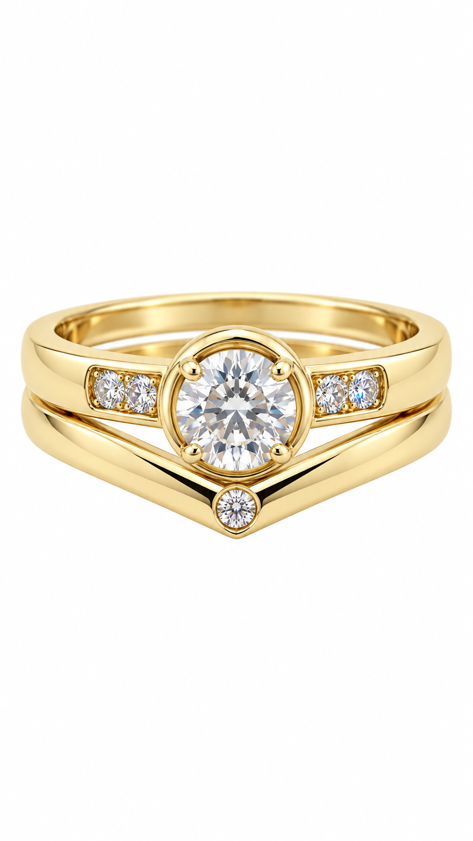 10 KT ANILLOS DE COMPROMISO DE MUJER