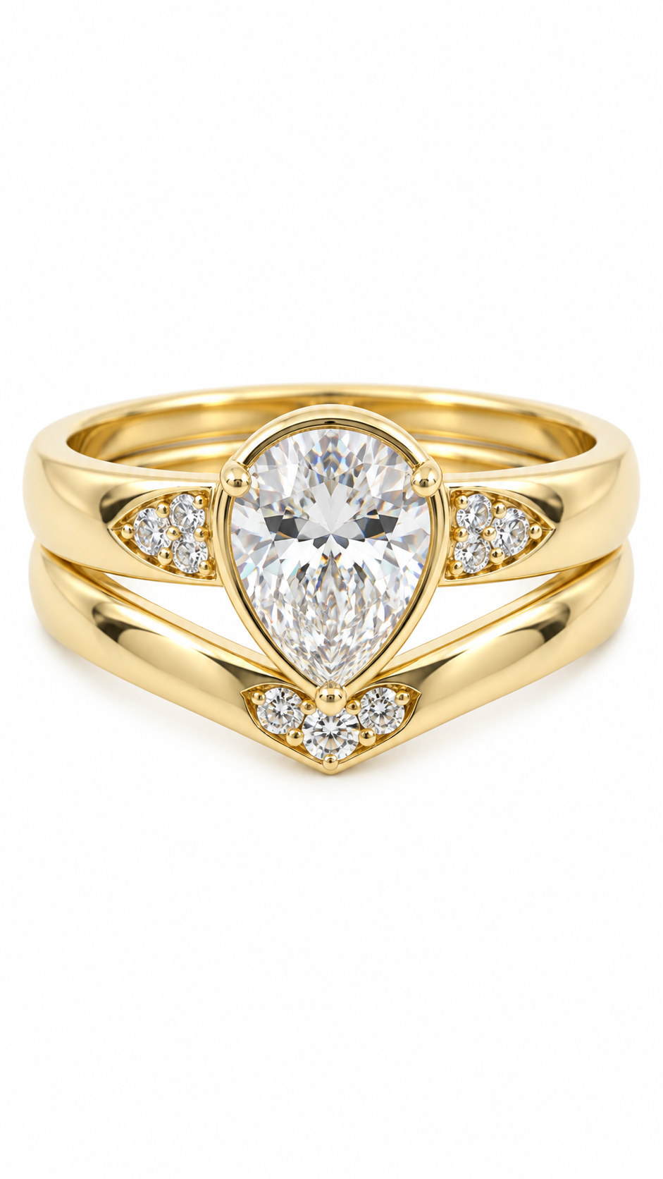10 KT ANILLOS DE COMPROMISO DE MUJER