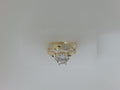 10k Yellow Gold Woman's Wedding Ring Set 3.4g
