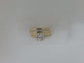 10k Yellow Gold Woman's Wedding Ring Set 4.1g