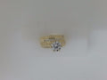 10k Yellow Gold Woman's Wedding Ring Set 3.7g
