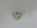 10k Yellow Gold Woman's Wedding Ring Set 3.9g