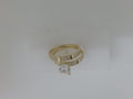 10k Yellow Gold Woman's Wedding Ring Set 3g