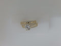 10k Yellow Gold Woman's Wedding Ring Set 3.6g