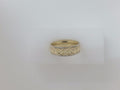 10k Yellow Gold Men's Wedding Ring 3.8g