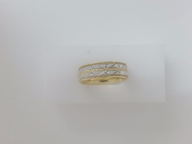 10k Yellow Gold Men's Wedding Ring 3.5g