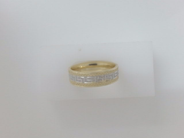 10k Yellow Gold Men's Wedding Ring 3.8g