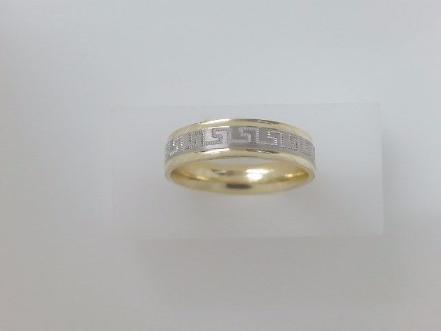 10k Yellow Gold Men's Wedding Ring 4.8g