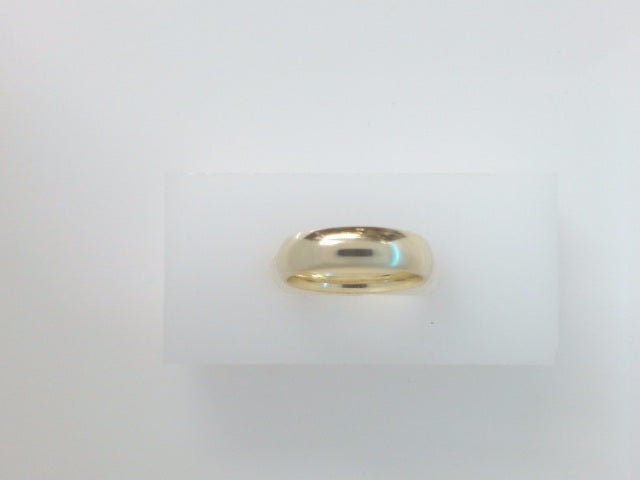 10k Yellow Gold Men's Wedding Ring 1.8g